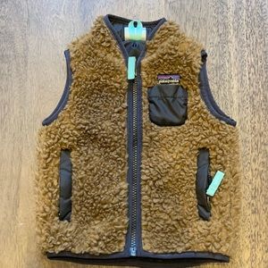 Patagonia Baby Retro X fleece vest worn wear 6-12 months